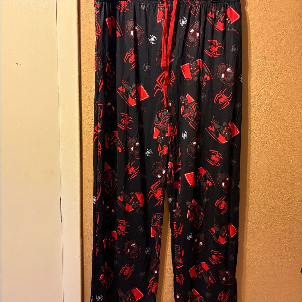 Marvel Black and Red Men's Pants